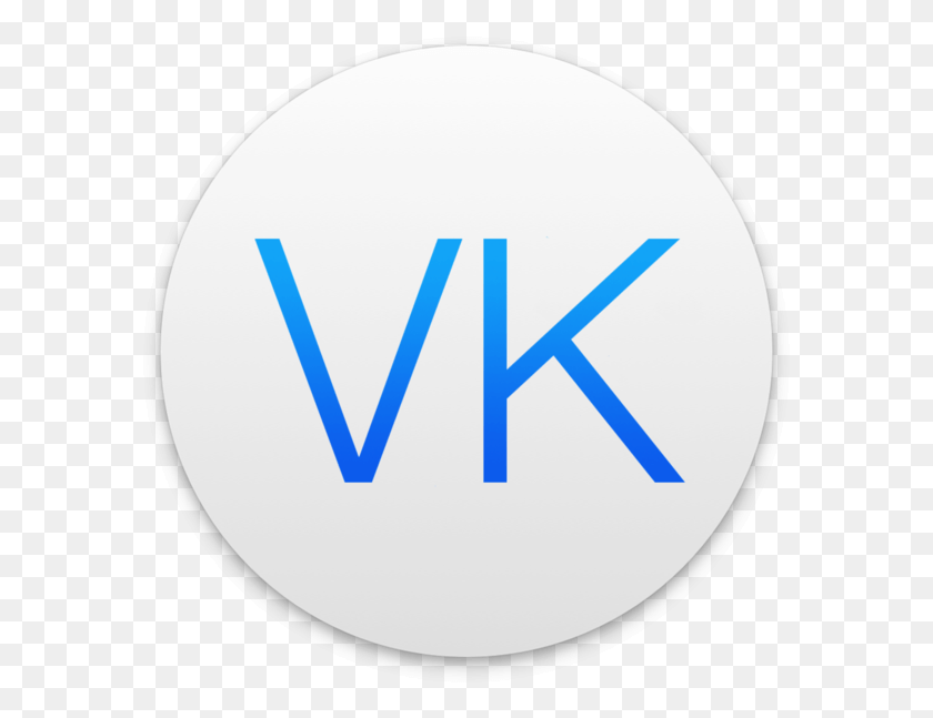 Messenger For Vk On The Mac App Store Circle, Logo, Symbol, Trademark HD PNG Download