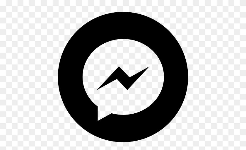Messenger Icon, Gray Clipart PNG