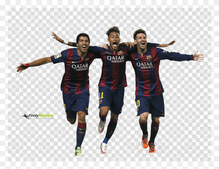 900x680 Messi Suarez Neymar Clipart Fc Barcelona Football Avengers Logo For Dream League Soccer, Person, Human, Shoe HD PNG Download