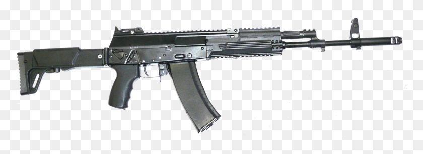 1600x507 Metal Assault Rifle Image Aek, Gun, Weapon, Weaponry HD PNG Download