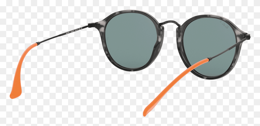 1555x693 Metal Bridge Round Sunglasses In Grey Havana Polarised Shadow, Accessories, Accessory, Glasses HD PNG Download