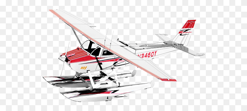 557x320 Металлическая Земля Cessna 182 Floatplane Fascinations Cessna 182 Floatplane 3D Модель Металлической Земли, Самолет, Самолет, Транспортное Средство Png Скачать