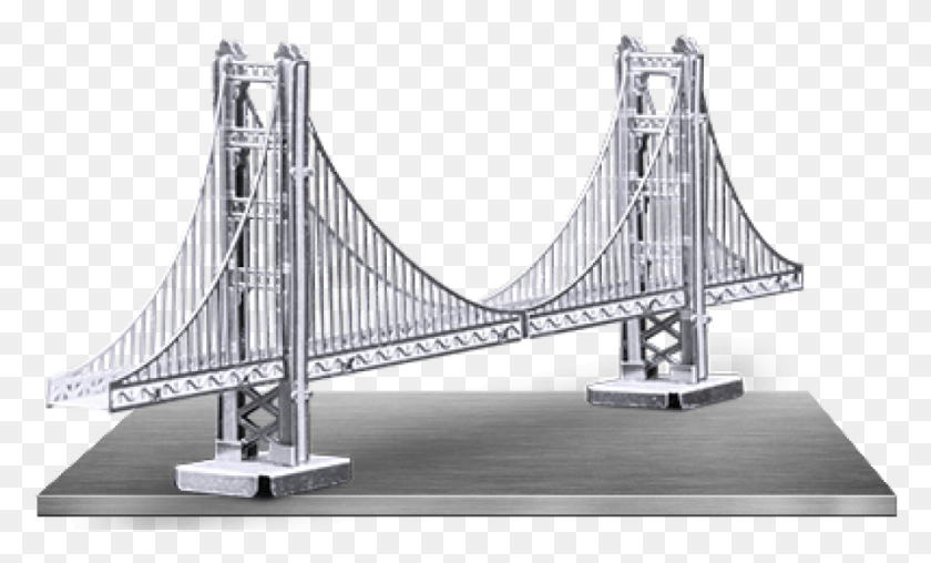 905x520 Metal Earth Golden Gate Golden Gate Bridge, Building, Suspension Bridge, Architecture HD PNG Download