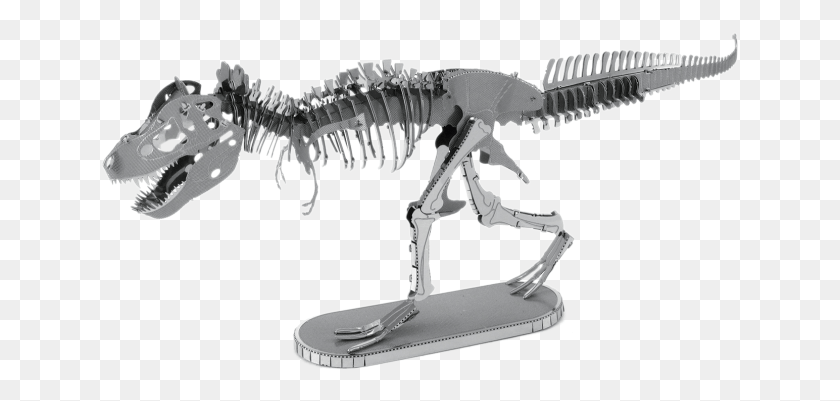 641x341 Metal Earth Tyrannosaurus Rex Metal Earth Tyrannosaurus Rex, Dinosaur, Reptile, Animal HD PNG Download