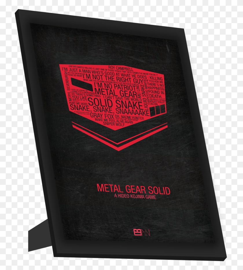 742x875 Metal Gear Solid T Shirt India Book Cover, File Binder, File Folder, Text HD PNG Download