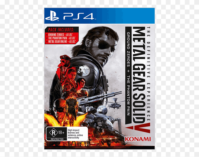 473x601 Metal Gear Solid V Metal Gear Solid Per, Poster, Advertisement, Sunglasses HD PNG Download