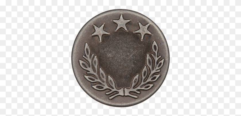 345x345 Metal Jeans Button Article Emblem, Coin, Money, Tattoo HD PNG Download