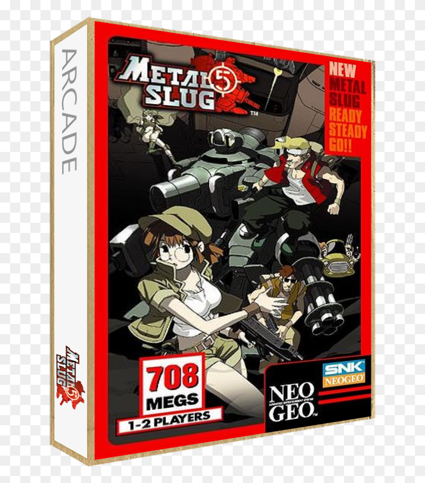 645x894 Descargar Png Metal Slug Neogeo Metal Slug, Cartel, Publicidad, Persona Hd Png