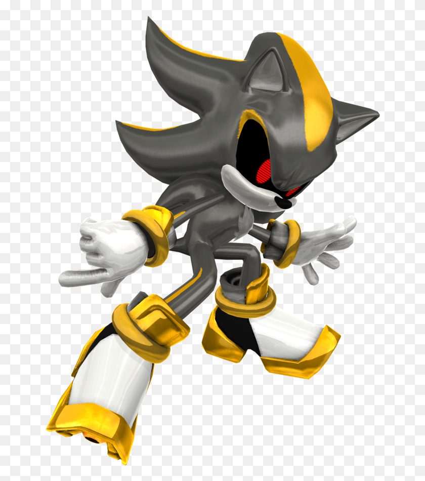 662x890 Metal Sonic 20 Shadow Androids Android Shadow The Hedgehog, Toy HD PNG Download