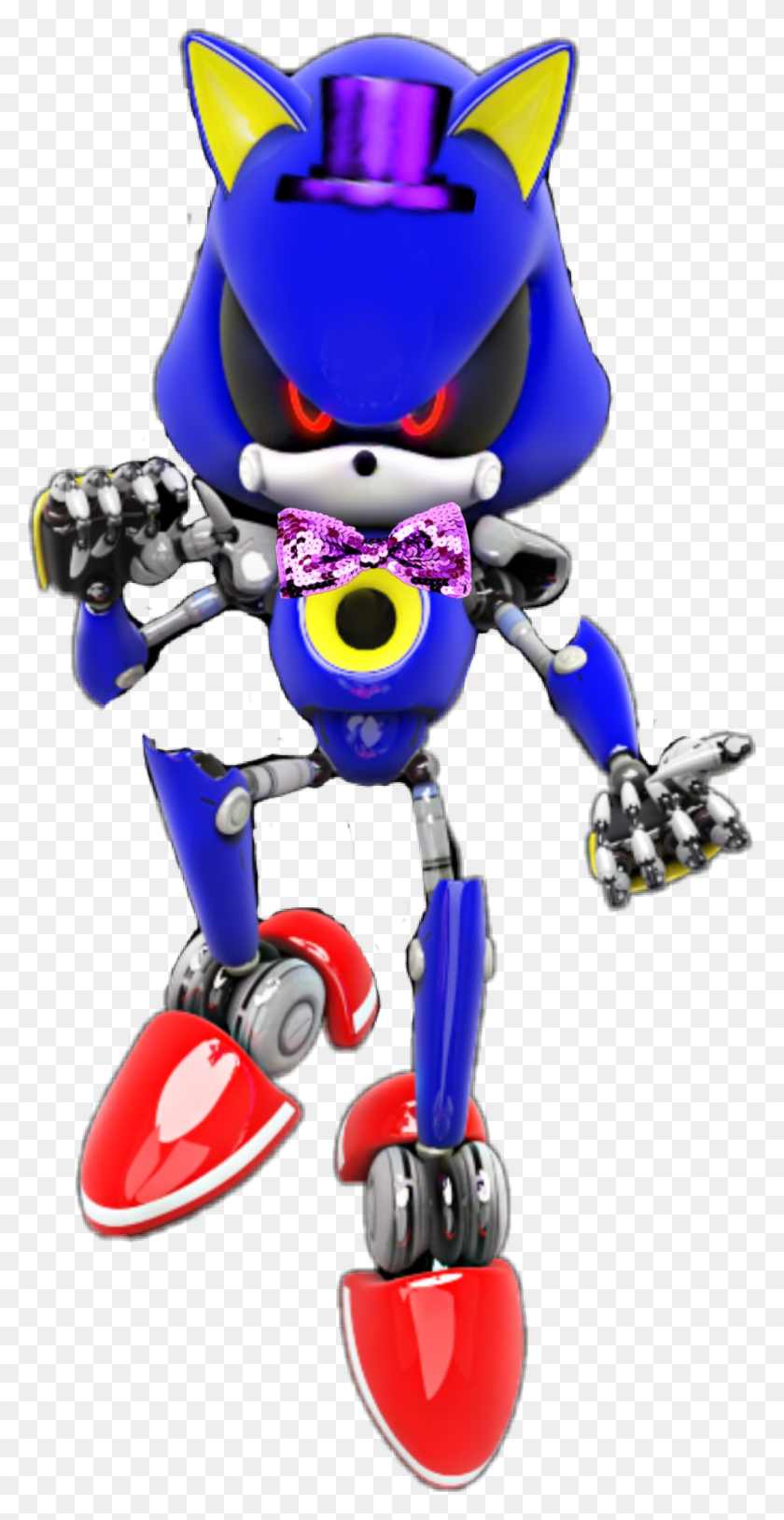1024x2058 Metal Sonic Como Pesadilla Fredbear Metal Sonic, Robot, Juguete Hd Png