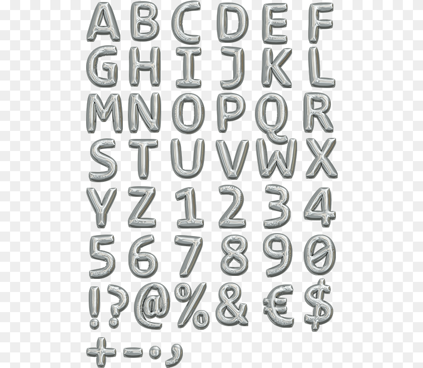 Metallic Balloon Font, Text, Alphabet, Chandelier, Lamp Sticker PNG
