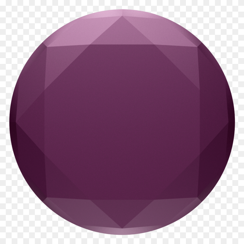821x821 Metallic Diamond Mystic Violet Popsockets Circle, Purple, Sphere, Ball HD PNG Download
