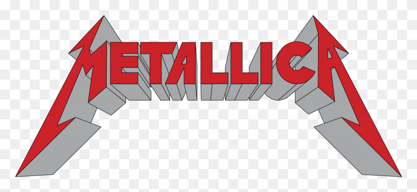2193x917 Metallica Logo Transparent Metallica, Text, Word, Label HD PNG Download