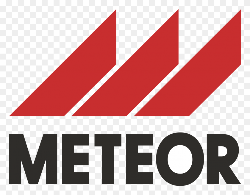 2119x1619 Meteor Logo Transparent Meteor, Text, Vehicle, Transportation HD PNG Download