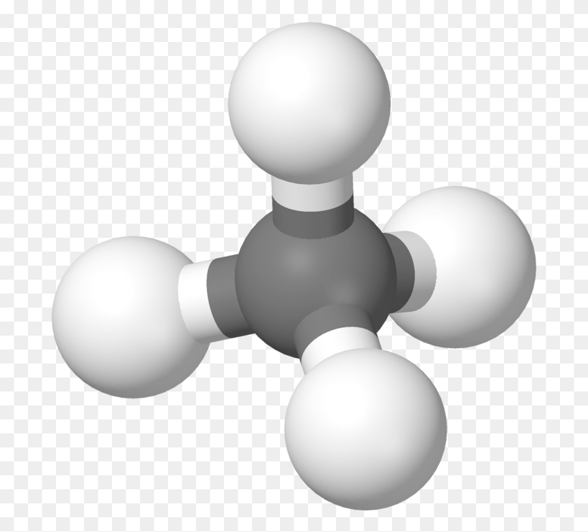 695x701 Метан 3D Шары Молекула Метана, Лампа, Электроника, Сфера Hd Png Скачать