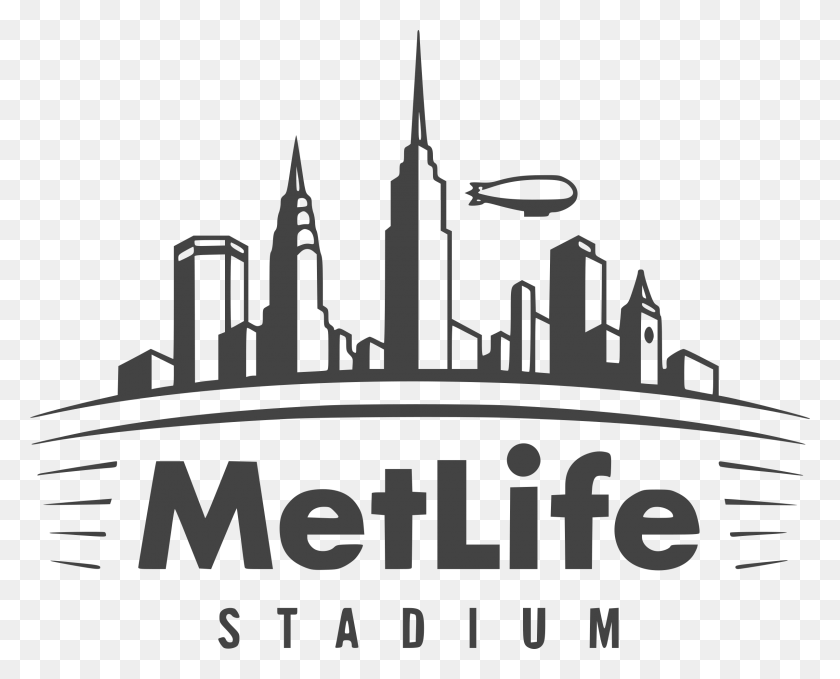 2400x1906 Metlife Stadium Logo Transparent Metlife Stadium Logo, Architecture, Building, Text HD PNG Download