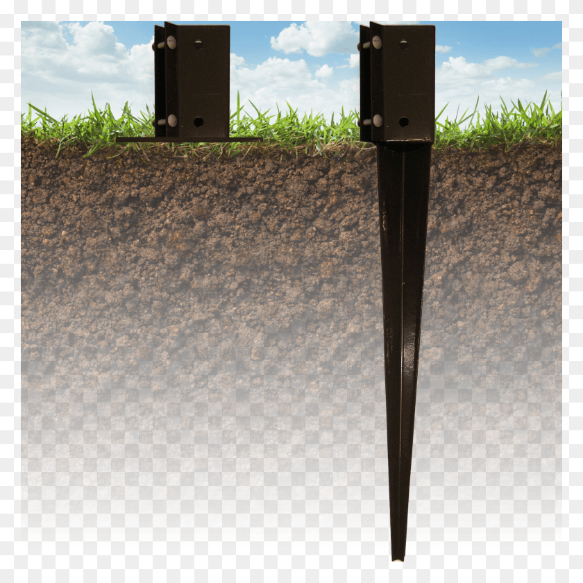 2048x2048 Metposts Soil Cutout HD PNG Download