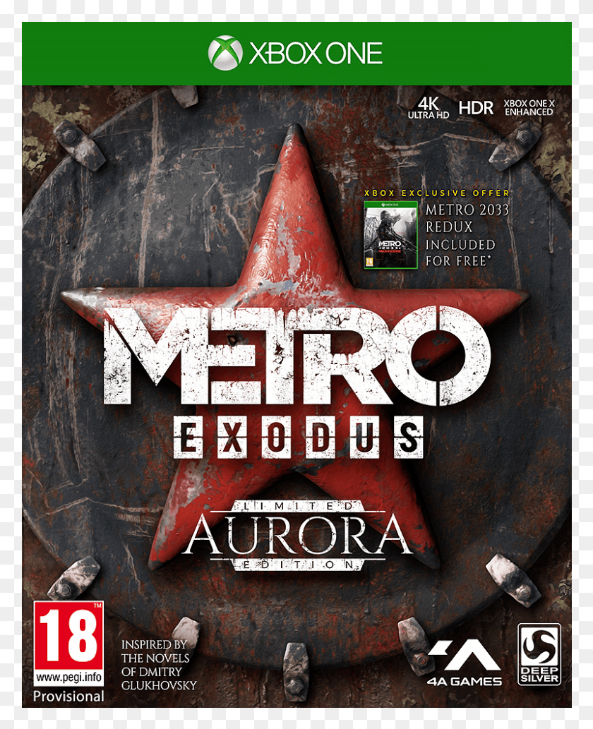 799x997 Metro Exodus Aurora Edition Xbox One, Плакат, Реклама, Флаер Hd Png Скачать