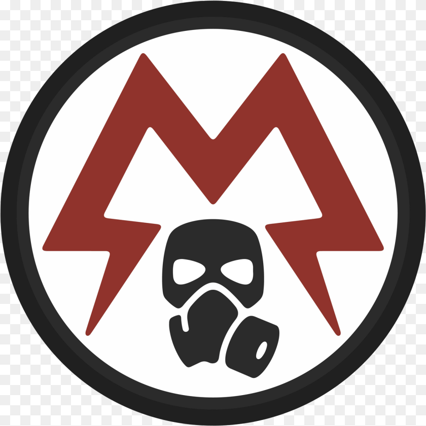 1337x1338 Metro Exodus Spartan Logo, Sticker, Symbol, Person, Face PNG