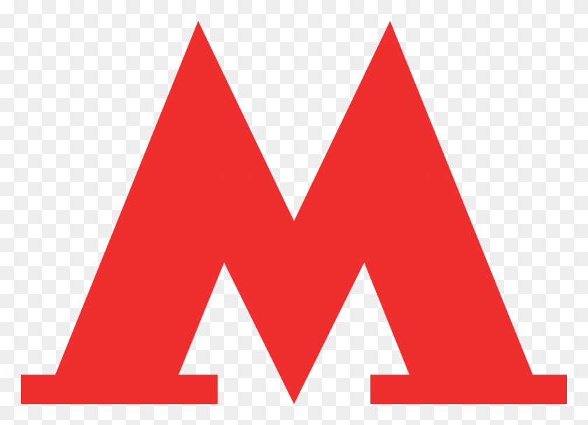 2000x1405 Metro Logo Logo Metro Minsk, Symbol, Trademark, Triangle HD PNG Download