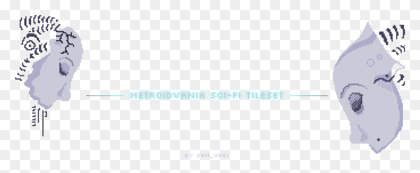 2064x757 Metroid Sci Fi Tec Tileset Mobile Phone, Text, Symbol, Number HD PNG Download