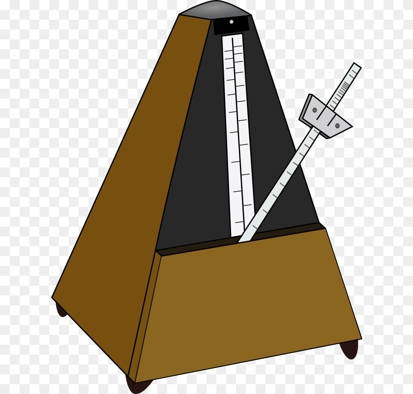 633x800 Metronome Clipart PNG