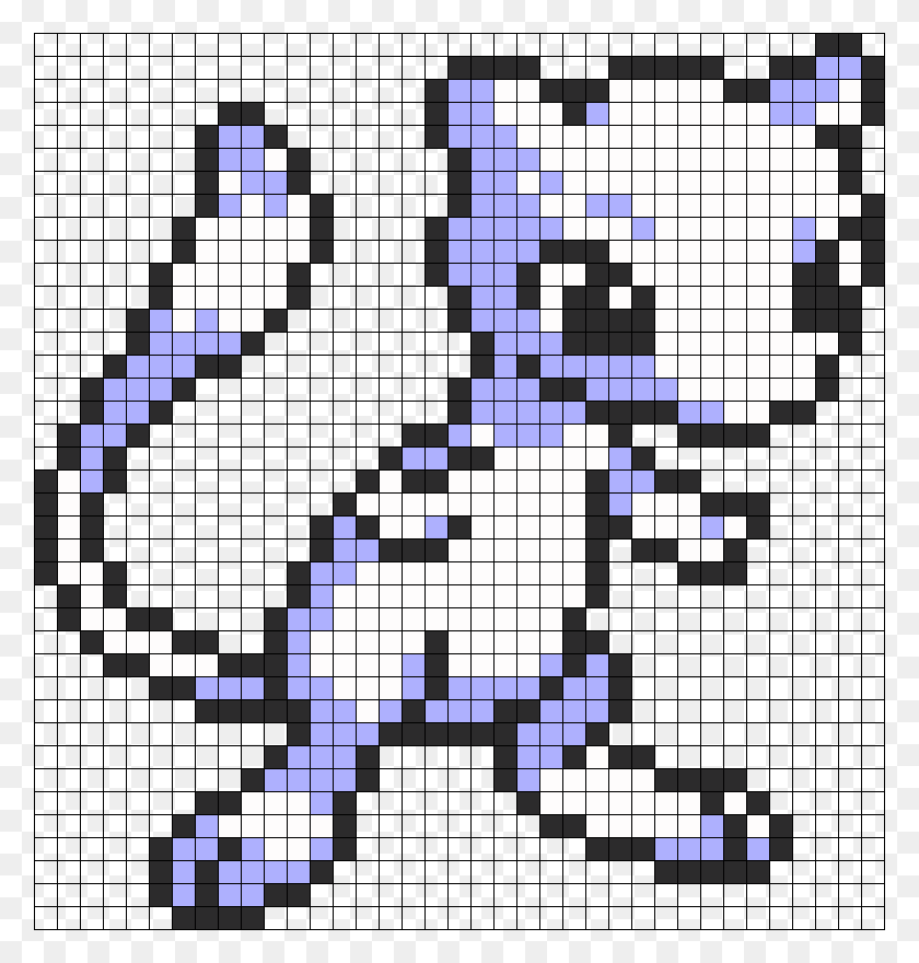 778x820 Mew Transparent 8 Bit Pokemon Mew, Game, Crossword Puzzle HD PNG Download