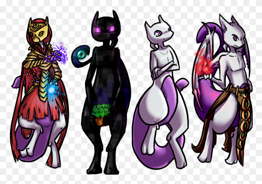 790x537 Mewtwo Batch Pixel Art Minecraft Pokemon Mewtwo, Graphics, Horse HD PNG Download