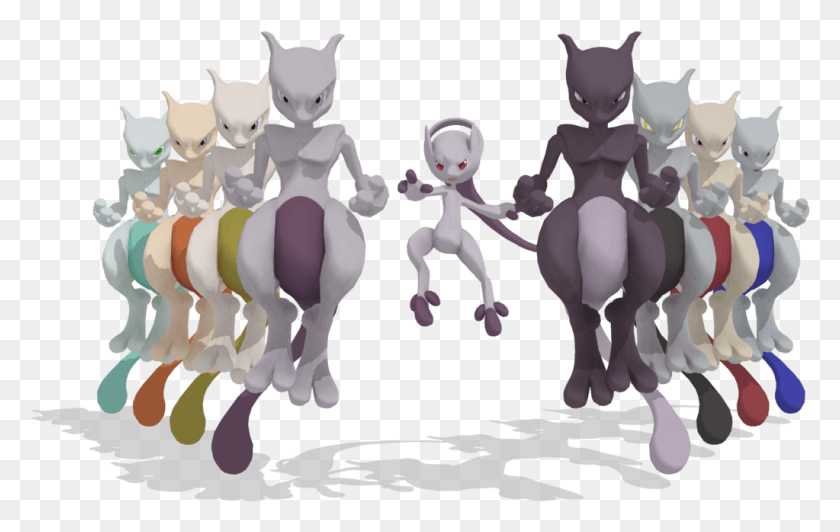 1023x620 Mewtwo Mmd Dl, Person, Human, People HD PNG Download