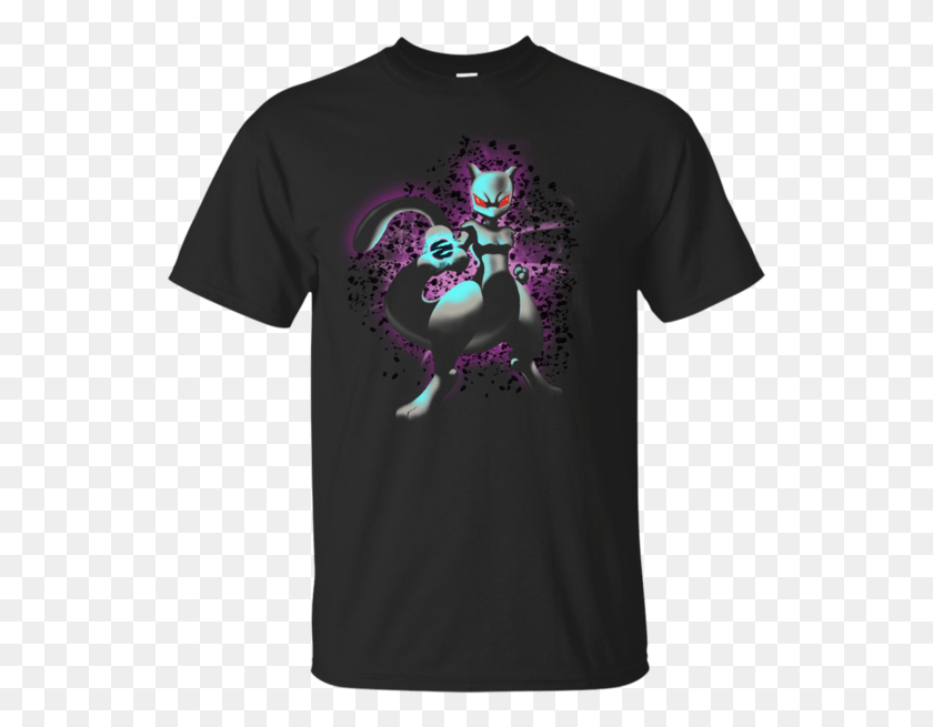 541x595 Mewtwo Pokemom T Shirt Amp Hoodie Shirt, Clothing, Apparel, T-shirt HD PNG Download