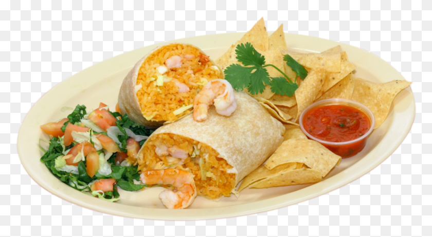 986x509 Mexican Burrito Plate Wrap Roti, Food, Dish, Meal HD PNG Download
