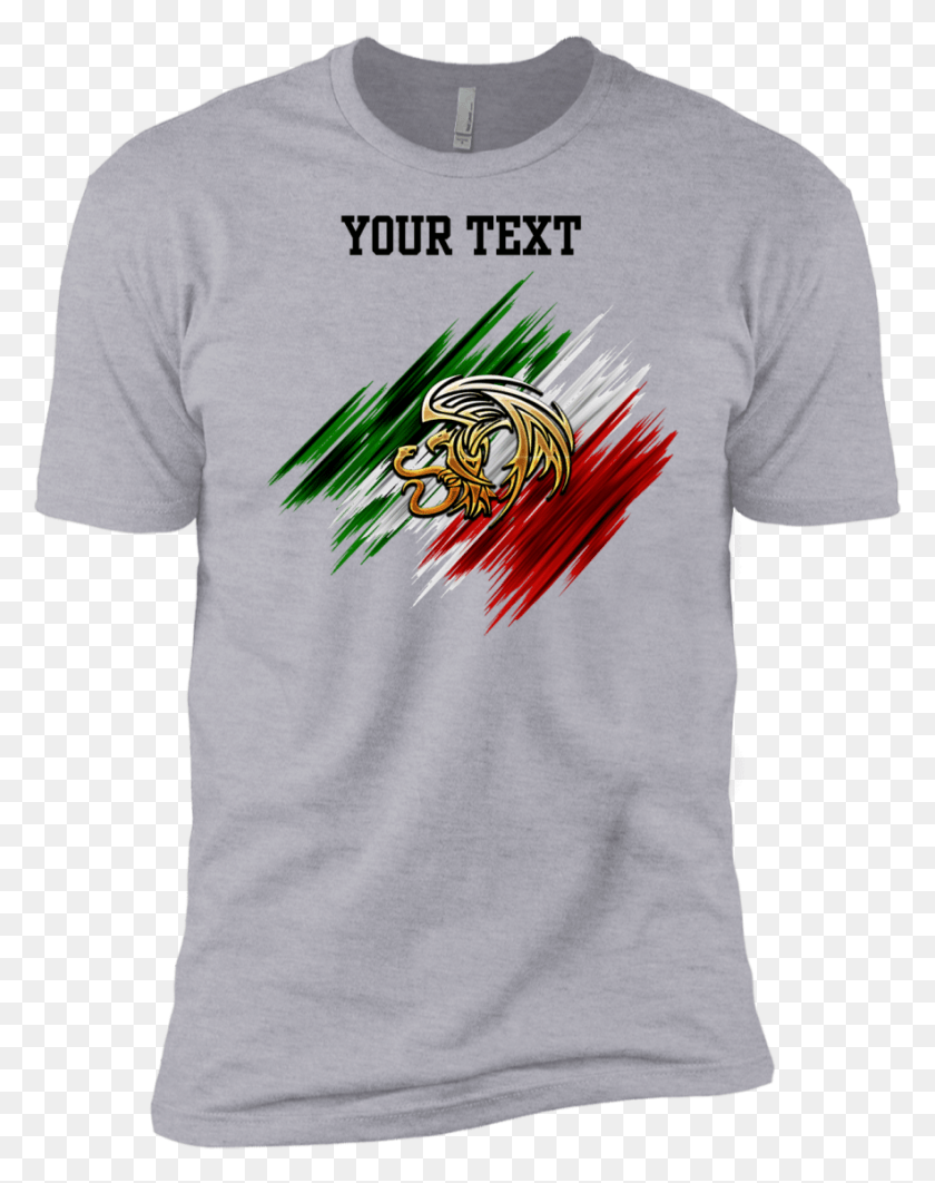 883x1135 Mexican Flag, Clothing, Apparel, T-shirt HD PNG Download