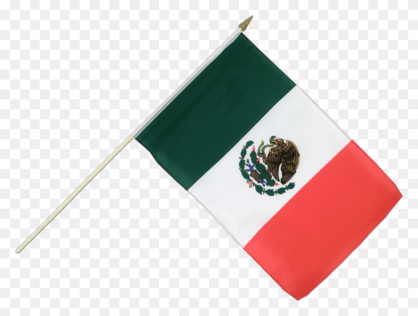 1336x988 Размахивая Флагом Мексики, Флаг, Символ, Птица Hd Png Скачать