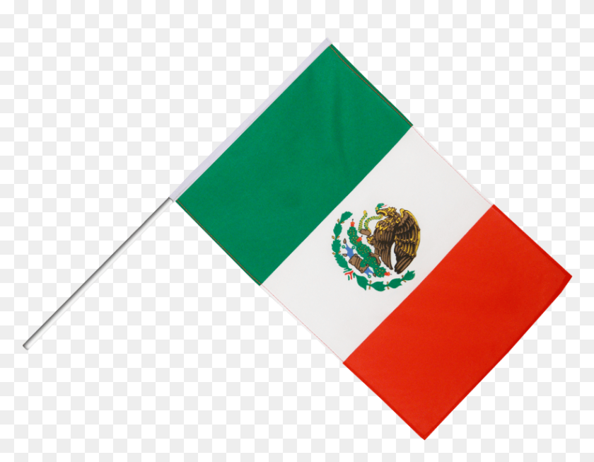 817x622 Mexican Flag Waving Images Pictures Mexico Flag, Symbol, Bird, Animal HD PNG Download