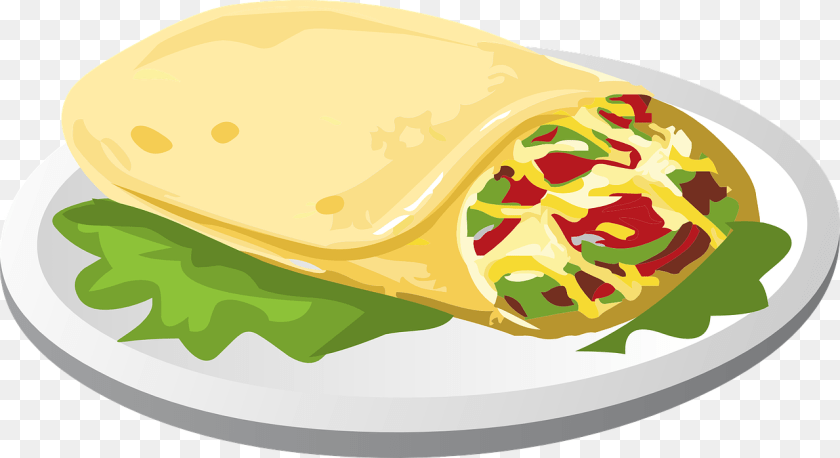 1280x698 Mexican Food Clipart Clip Art Burritos, Lunch, Meal, Sandwich Wrap, Face PNG