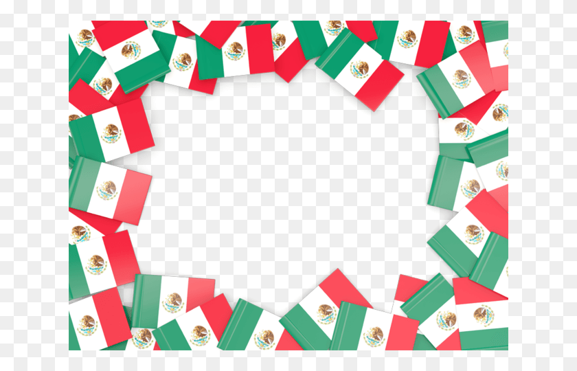 640x480 Mexican Frame Marcos De Banderas De Mexico, Text, Graphics HD PNG Download