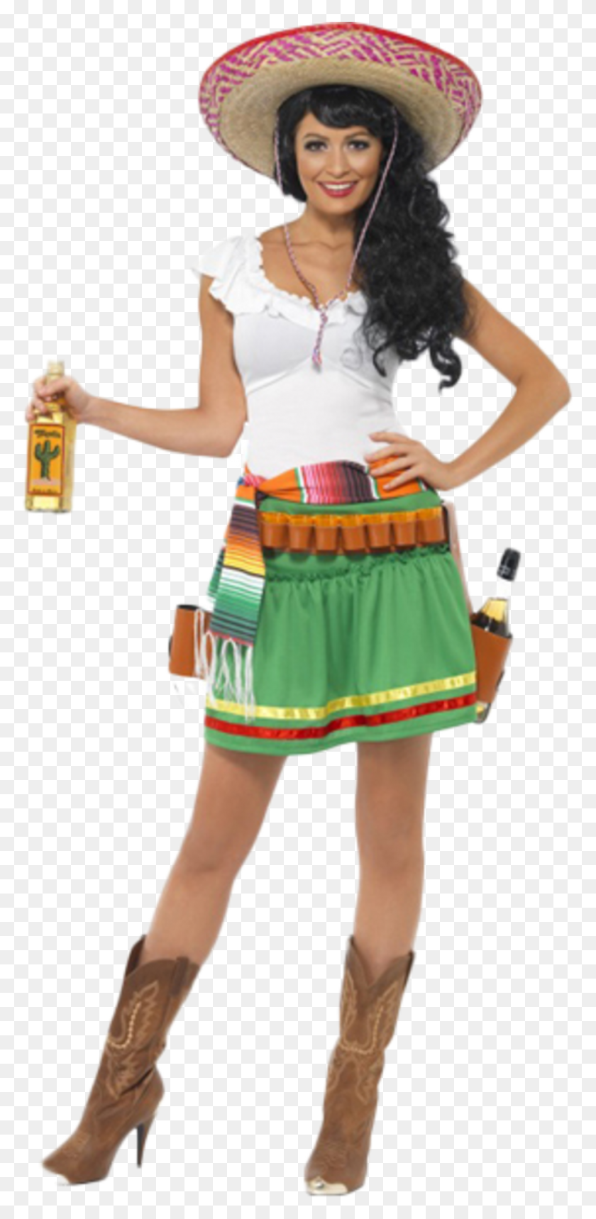 945x2011 Mexican Girl Costume, Female, Person, Human HD PNG Download