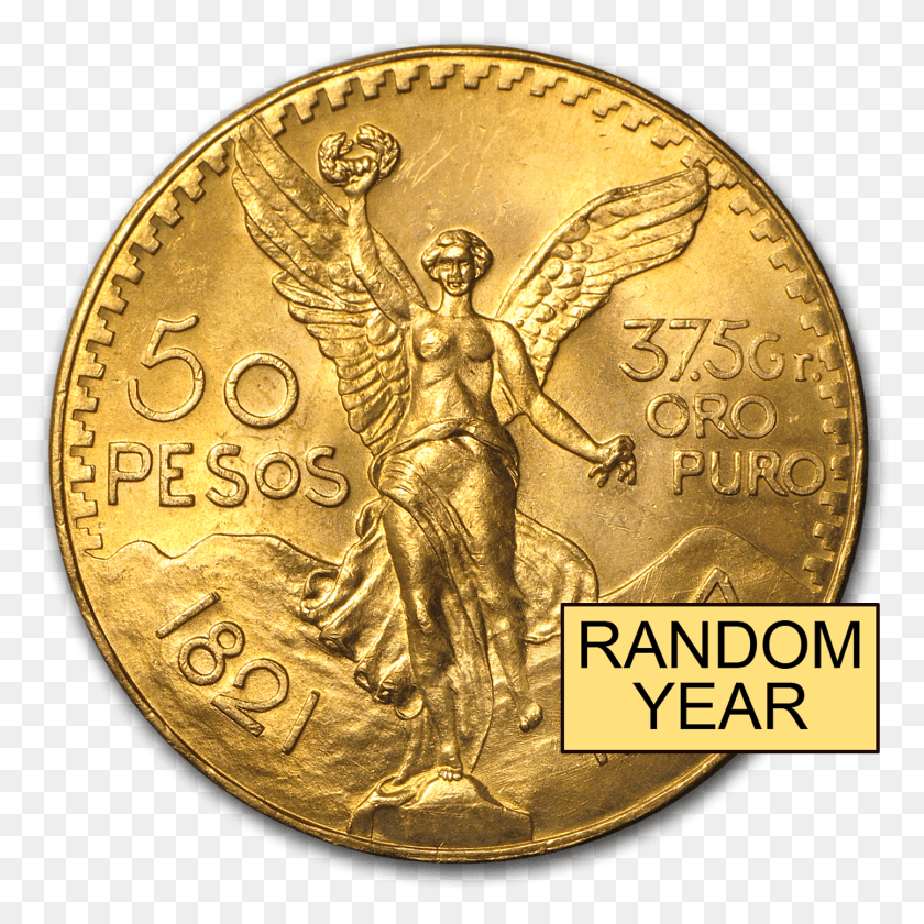 1444x1444 Мексиканская Золотая Монета, Деньги, Крест, Символ Hd Png Скачать