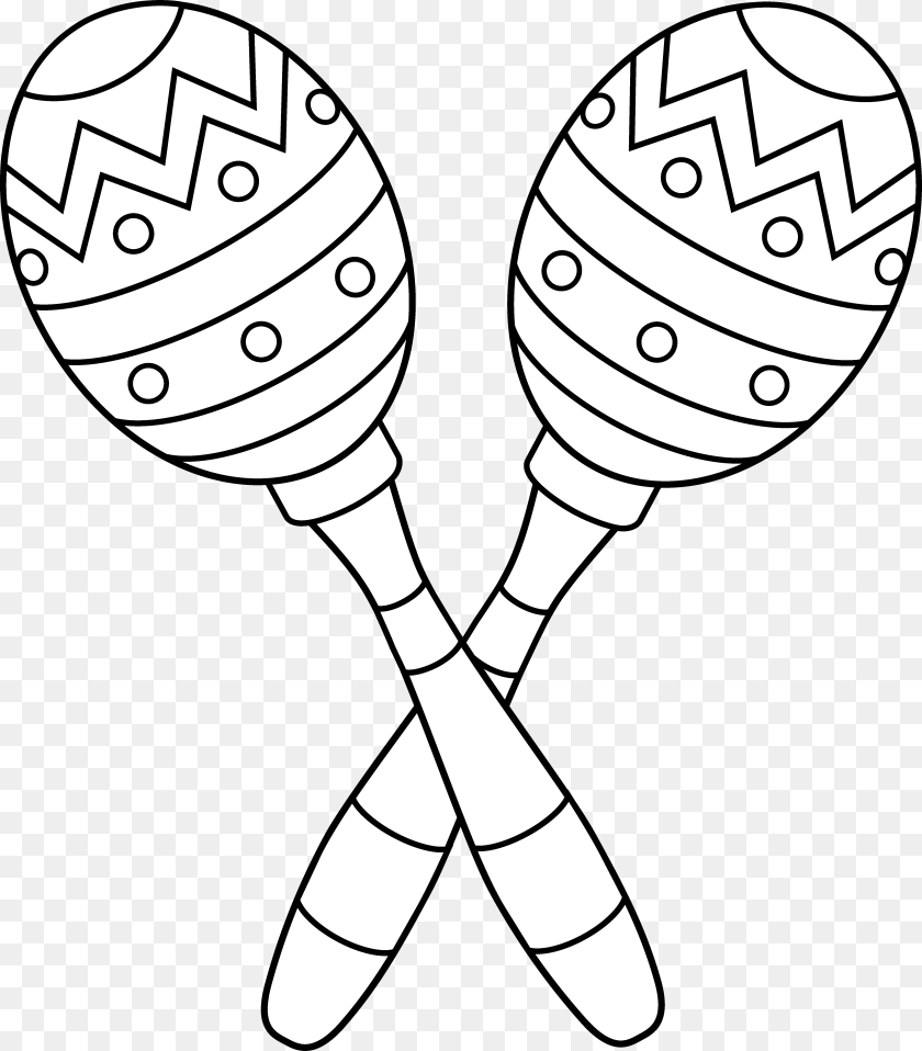 5208x5939 Mexican Pinata Drawings For Cinco De Mayo, Smoke Pipe, Maraca, Musical Instrument Clipart PNG