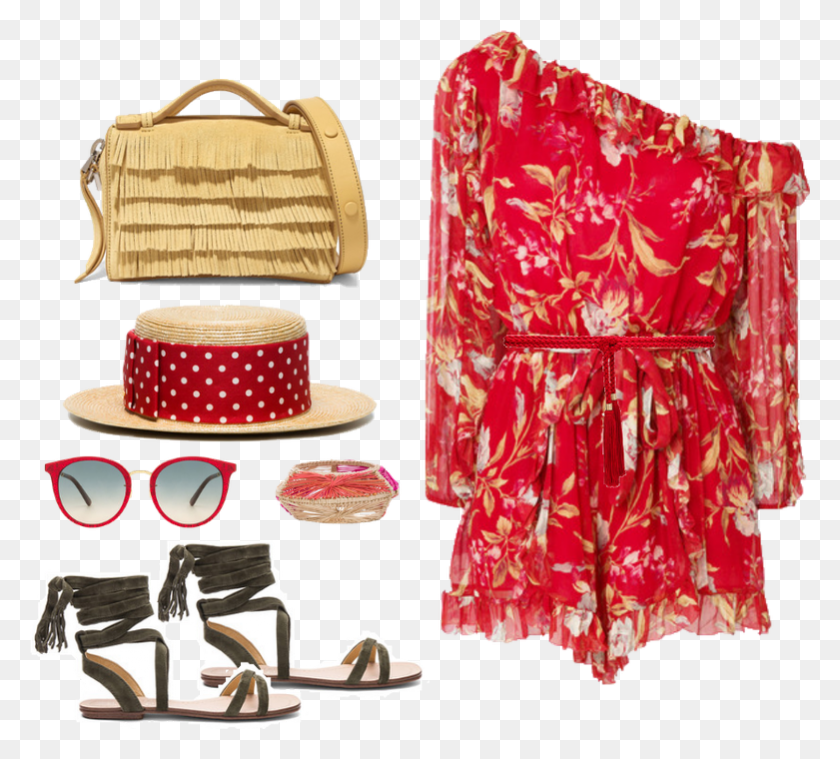 781x700 Mexican Vacation Sandal, Handbag, Bag, Accessories HD PNG Download