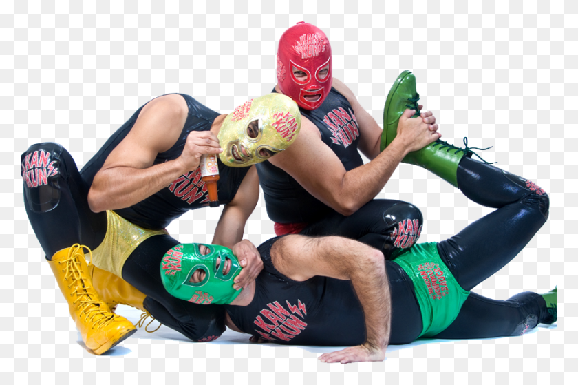 862x552 Mexican Wrestling Transparent, Person, Human, Sport HD PNG Download