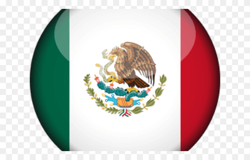 640x480 Mexico Flag Clipart Aztec Eagle On A Cactus, Graphics, Logo HD PNG Download