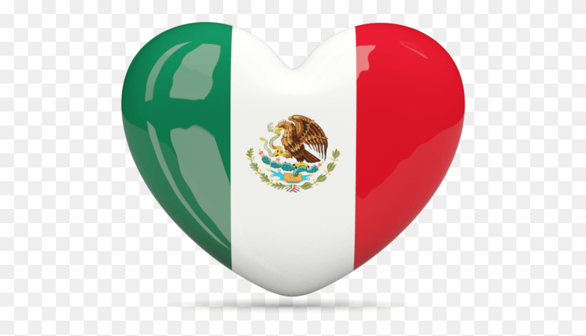 496x422 Mexico Flag Clipart Mexico Flag Heart, Ball, Honey Bee, Bee HD PNG Download