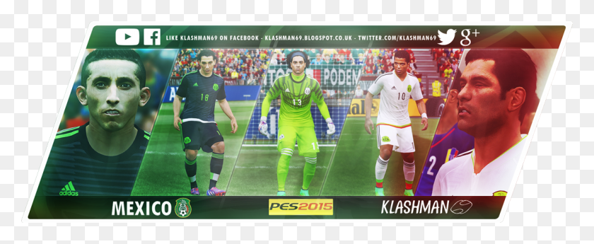 1105x405 Mexico Kit Pack Copa America 2015gold Cup Player, Person, Human, People HD PNG Download