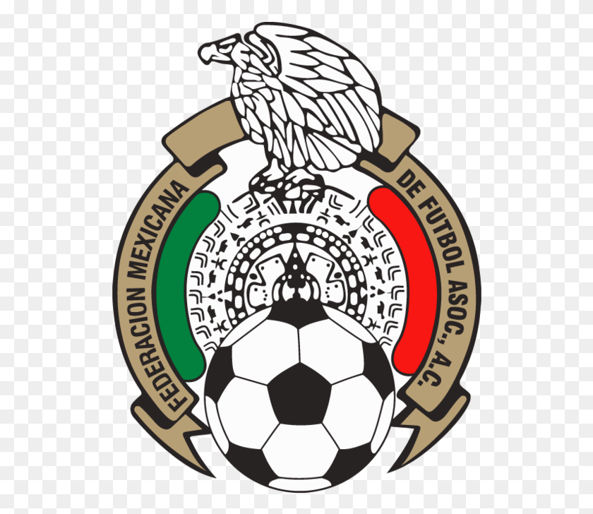 524x668 Mexico National Football Team Logo Vector Image Federacion Mexicana De Futbol Escudo, Symbol, Logo, Trademark HD PNG Download