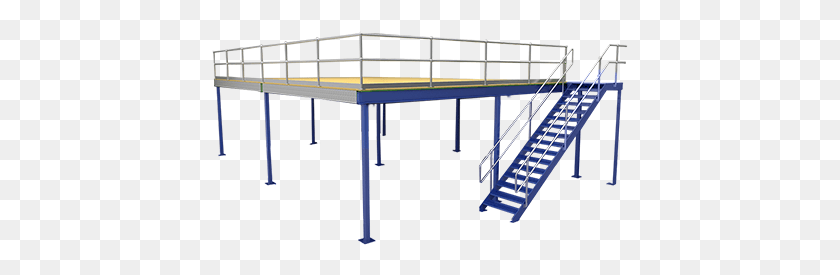 417x215 Mezzanine Floor Ping Pong, Handrail, Banister, Building HD PNG Download