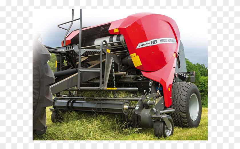 614x461 Mf Rb F Massey Ferguson Rb, Machine, Grass, Plant HD PNG Download