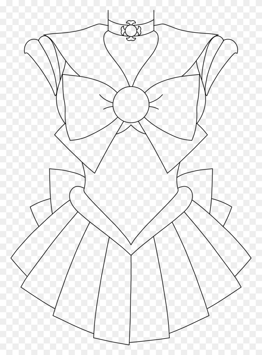 775x1077 Mgu Base Sailor Anime Sailor Moon Line Art, Серый, Мир Варкрафта Png Скачать
