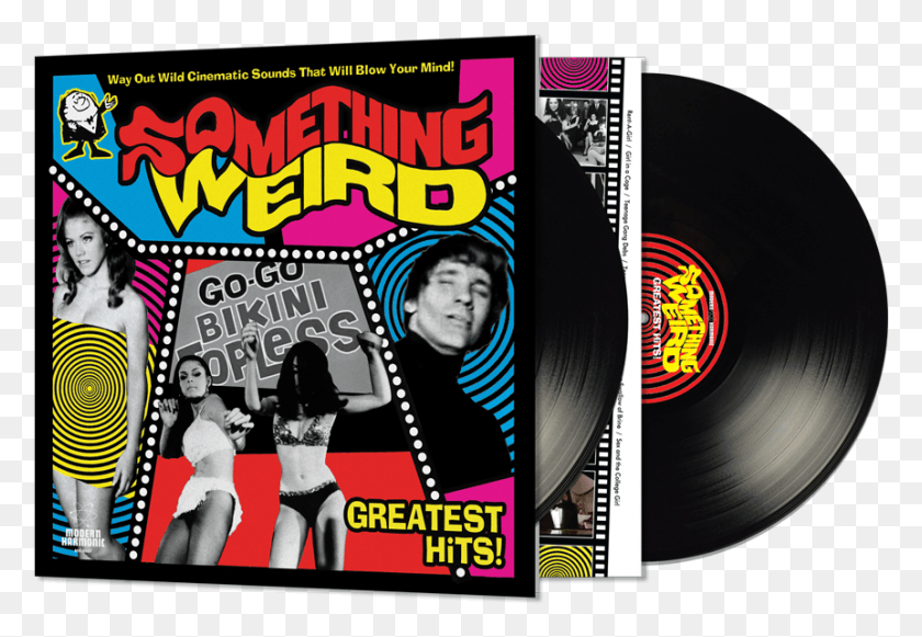 862x576 Mh 8087 Ps Something Weird Greatest Hits, Person, Human, Poster HD PNG Download