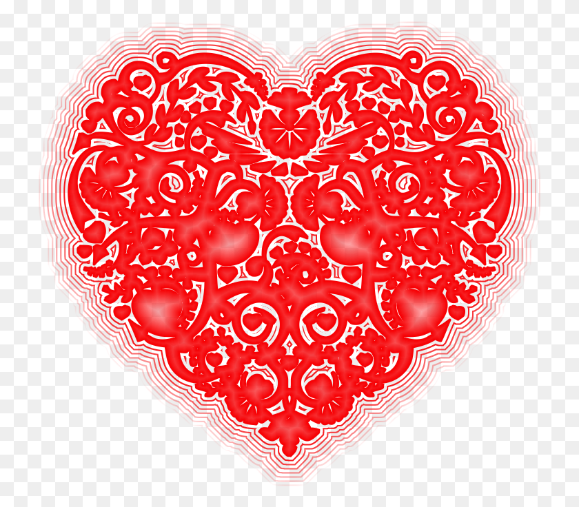 729x676 Mi Coleccin De Corazones Heart, Pattern, Rug, Ornament HD PNG Download